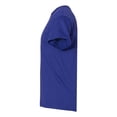 thumbnail image 3 of Men Heavy Cotton Multi Colors T-Shirt Color Cobalt X-Large Size, 3 of 5