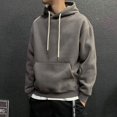 thumbnail image 4 of Sudadera con capucha holgada nueva para hombre, sudadera de algodón para hombre, ropa vintage Y2k, ofertas, estilo coreano simple, otoño, una pieza de lujo, 4 of 5