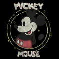 thumbnail image 2 of Boy's Mickey & Friends Mickey Mouse Classic Circle Distressed  Pull Over Hoodie Black Large, 2 of 4