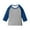 Gray2, variant on fatyb Boys Girls Casual 3/4 Sleeve T Shirts Color Block Tees Tops Crew Neck Fashion Blouses for Kids