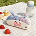 thumbnail image 4 of Estuche de lápices grande, lindo y feo con trenzas, bolsa divertida para bolígrafos para estudiantes, amantes de la papelería, bolsa multiusos para cosméticos y viajes., 4 of 7