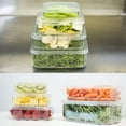 thumbnail image 6 of Lustroware 6 Set, Micro Clear 1.0 qt Kitchen Pantry Food Storage Container Set with Lid, Shatterproof, BPA Free, Dishwasher, Microwave Safe Canister, Fridge Refrigerator Organizer, Made in Japan, 6 of 9