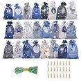 thumbnail image 1 of Conjunto de 24 Bolsas de Regalo Numeradas para Calendario de Adviento de Navidad para Niños - Bolsa de Almacenamiento de Dulces para Accesorios de Calendario de Navidad, 1 of 4