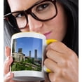 thumbnail image 2 of 3dRose, Tower of San Gimignano, Siena, Tuscany, Italy - EU16 NTO0649 - Nico Tondini, 15oz Two-Tone Yellow Mug, 2 of 7