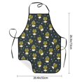 thumbnail image 2 of Fuzoiu Ballerina Frogs Print Kitchen Cooking Aprons,Kitchen Cooking BBQ Aprons,Chef Apron with 2 Pockets for Men Women,Art Aprons for Painting Pottery Ceramics, 2 of 7