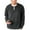 Black, variant on HAiming Mens Sweater Long Sleeve V Neck Casual Crewneck Cable Solid Color Loose Knit Pullover Tops