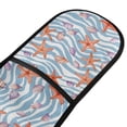 thumbnail image 2 of Dailycode Double Sided Oven Mitt with Loop Heat Resistant Kitchen Long Potholders 7" x 35" Shells Starfish on Wave, 2 of 6
