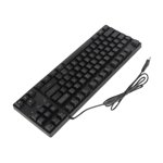 Clavier mécanique, 87 Clés USB Bouchon de clavier filaire et jouer clés courbes pour ordinateur