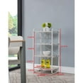 thumbnail image 3 of IN Room Furniture Designs 38" Transitional Metal Baker's Rack in White, 3 of 3