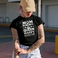 thumbnail image 2 of Mom, You Are the Queen, Happy Mother's Day, Navy Blue T-Shirt, 3XL, 2 of 5