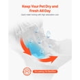 thumbnail image 3 of VEVOR Disposable Dog Diapers Super Absorbent Female Dog Diapers M Size 96 Count, 3 of 9
