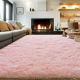 thumbnail image 2 of TWINNIS Shag Area Rug,9'x12'Soft Fluffy Area Rugs for Living Room Bedroom Kids Room Decor Carpet,Pink, 2 of 6
