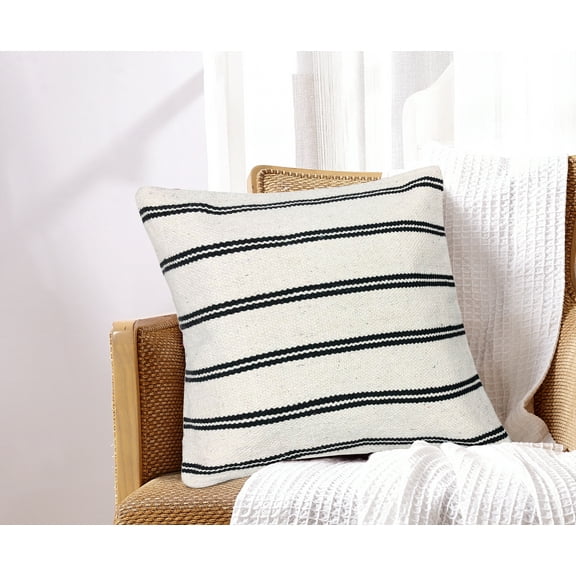 Bergamo Cotton Throw Pillow 18x18