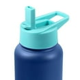 thumbnail image 2 of Tapa de pajita para beber de botella de cuello ancho, tapa de bebida con cierre deportivo compatible con la mayoría de las botellas de boca ancha Adepaton 2034144-2, 2 of 9