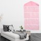 thumbnail image 5 of Bolsa de almacenamiento transparente con 16 compartimentos para ropa interior, calcetines y bragas (rosa), 5 of 5