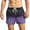 2#-Purple, variant on YYDGH On Clearance Gradient Swim Trunks for Mens Quick Dry Board Beach Shorts Drawstring Hawaiian Shorts Swimwear with Mesh Lining(1#-Black,S)