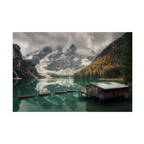 Canvas Wall Art - Thomas De Franzoni 'You Better Breathe While ThereaS Still Time' Wall Art for Living Room, Bedroom, or Office Décor by Trademark Fine Art - 19 x 12 Inches