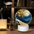 thumbnail image 6 of Balery Moonlit Golden Tree Peacock Pattern Acrylic Night Light Gift with 3 Color ModesTouch-Sensitive LED Lamp Perfect Gift for Mother's Day, Birthday, or Christmas, 6 of 9