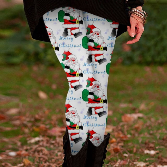 WILLBEST Leggings Estampados para Mujer, Pantalones de Yoga de Cintura Alta, Elásticos, Cómodos, para Correr, Gimnasio, Fitness, Ropa Informal Grande