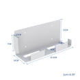 thumbnail image 4 of Stable Wall Mount Holder Rack Game Console Host Fixed Bracket Metal Rack, 4 of 6
