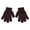 Coffee, variant on XIMIN Toddler Boys Girls Stretchy Magic Mittens Kid Solid Color Gloves Stretch Full Finger Winter Snow Protection Warm Knit Gloves Supplies