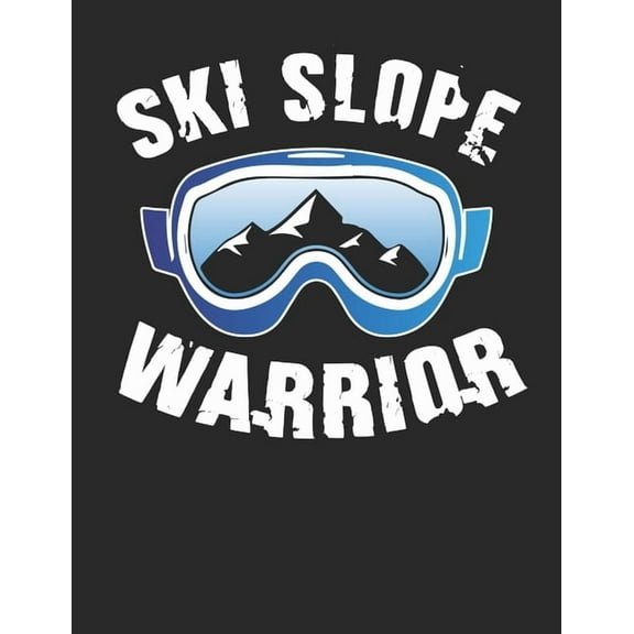Trainingsbuch für Skifahrer: Stetige Verbesserung mit diesem Trainigstagebuch ♦ Vorlage für über 100 Trainigstage ♦ Planen, üben, umsetzen ♦ A4  Format ♦ Motiv: Ski slope warri