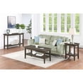 thumbnail image 4 of Convenience Concepts Ledgewood Console Table with Shelf in Gray Wood Finish, 4 of 6