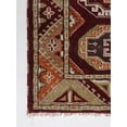thumbnail image 6 of Rugsotic Carpets Hand Knotted Afghan Rugs Rectangle 4'x6' Multicolor Silk-Wool for Indoor Use, 6 of 7