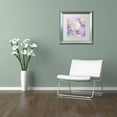 thumbnail image 3 of Trademark Fine Art "Hortensia Groundless Warm Tones" Canvas Art by Color Bakery White Matte, Silver Frame, 3 of 4
