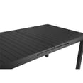 thumbnail image 2 of Pangea Home Miami 30x95" Modern Aluminum Extension Table in Gray Finish, 2 of 3
