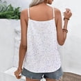 thumbnail image 6 of Laqbezok Women's Sexy V Neck Sequin Camisole Tank Top, Sparkly Sleeveless Strap Blouse, Shiny Club Party Outfit, 6 of 6