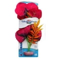 thumbnail image 1 of Blue Ribbon Pet Products CB-331-RD Colorburst Florals Melon Leaf Silk Style Plant, Red - Medium, 1 of 1