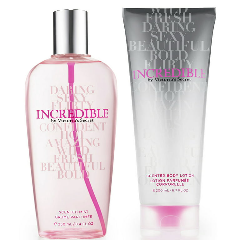 Victoria's Secret Incredible Scented Mist and Lotion Set