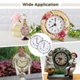 thumbnail image 6 of 6 PCS Clock Parts for Clock Resin Mold, Roman Numerals Clock Piece for Epoxy Resin Clock Casting Mold, Battery Powered Quartz Clock for Table Clock Decor DIY Present, 2 Colors Golden Silver, 6 of 6