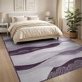 thumbnail image 3 of ODIKA Boho Abstract Dot Inspired Ombre Gradient Motif Dotted Beside Flowing Dynamic for Dining Room, Large Office, Lounge, Non-Slip Chair-Friendly, 3 of 7