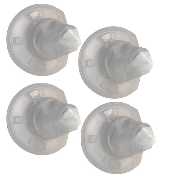HQRP 4-Pack Filter Bag for Black & Decker BDH1220AV BDH2010LP DustBuster Hand Vac, part 90558113