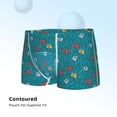 thumbnail image 3 of Pofeuu Funny Cat Blue Print Boys' Boxer Brief Boys Underwear Kids Underwear Boys Cotton-, 3 of 7