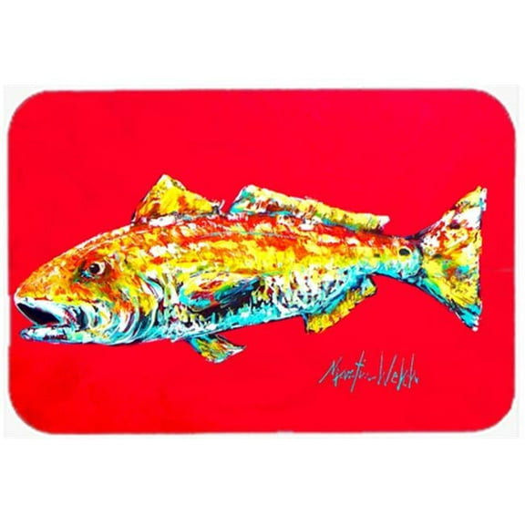 Fish - Red Fish Alphonzo Mouse Pad, Hot Pad or Trivet