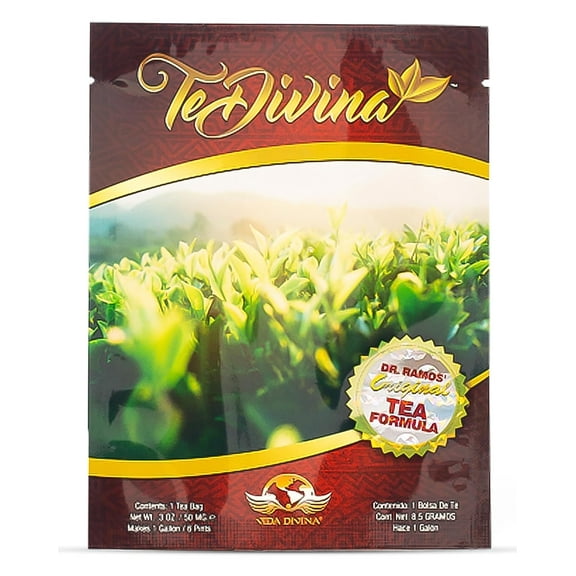 TeDivina Organic Caffeine-Free Detox Tea, 0.3 oz