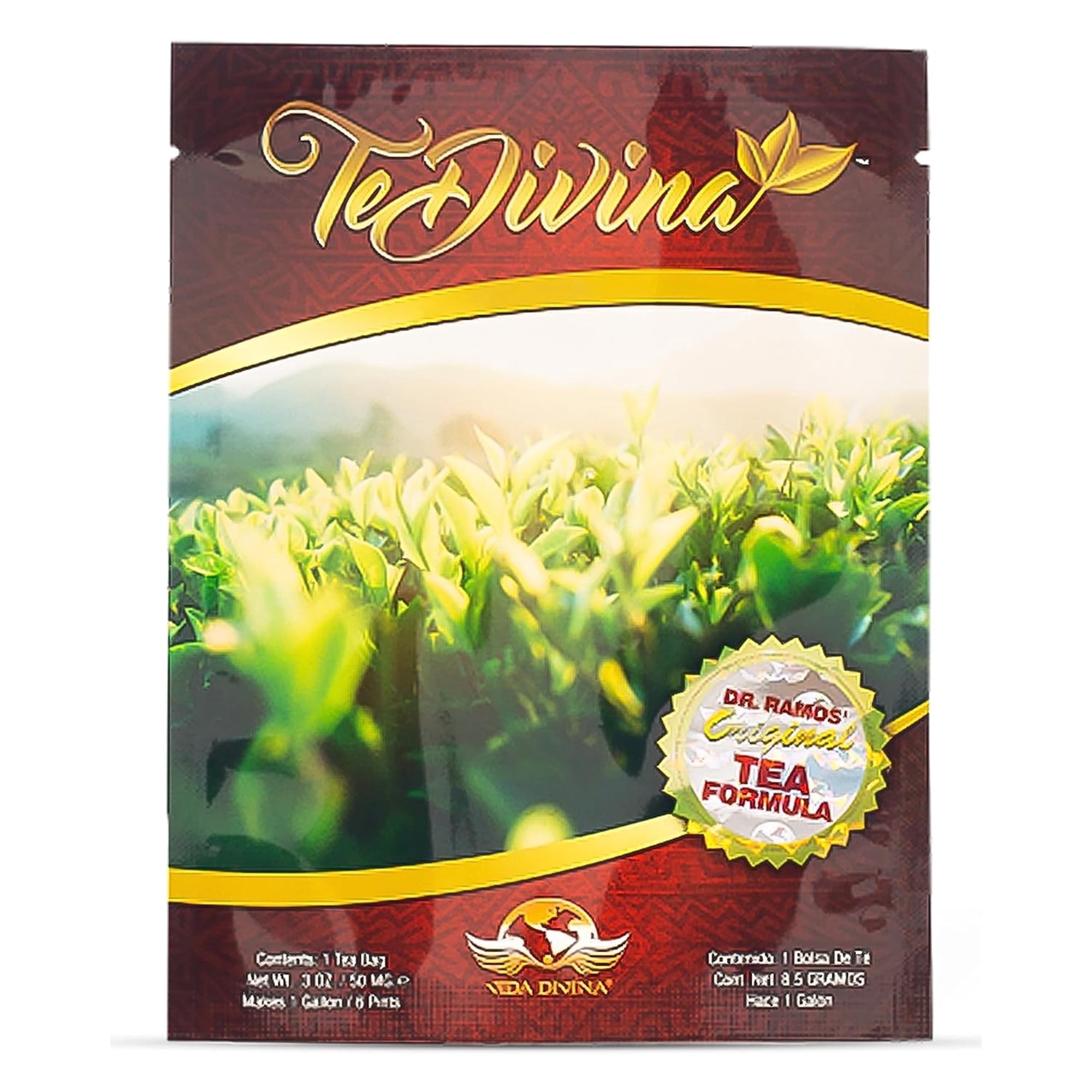 TeDivina Organic Caffeine-Free Detox Tea, 0.3 oz