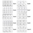 thumbnail image 2 of Silicone Baking Tool DIY Edible Cake Rim Chocolate Mold Silicone Molds Tipping Sugar Mold STYLE 6, 2 of 8