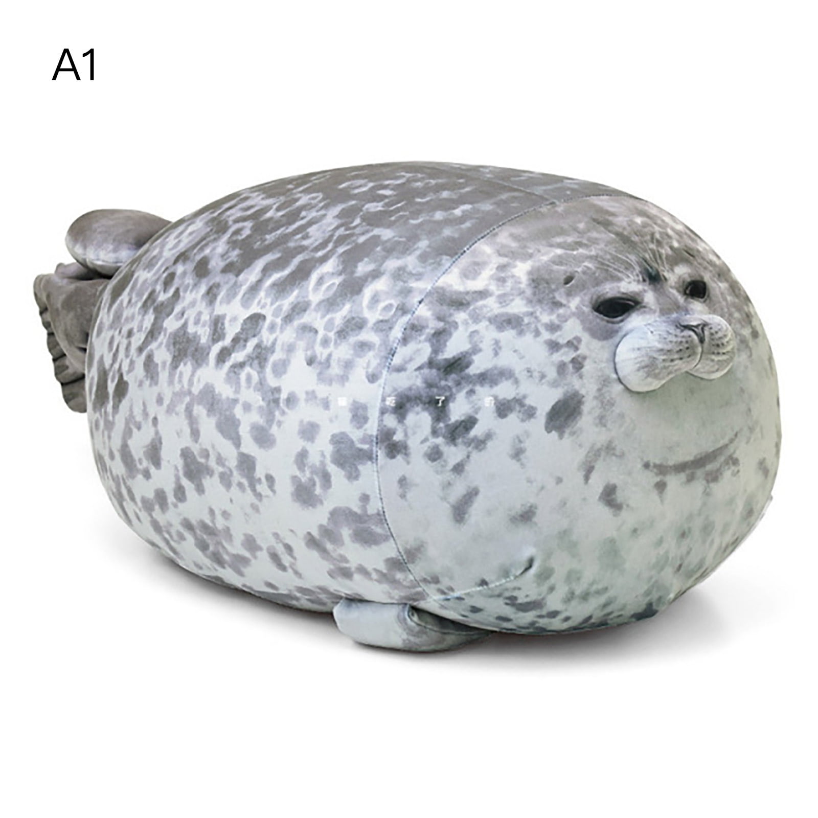 Cute Seal Plush Stuffed Animal 30cm 40cm 60cm 80cm Soft Pillow Plushie Gift 
