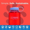 thumbnail image 2 of Botella de agua Nalgene Lightweight Sustain Tritan Marmalade, 1 litro, 2 of 5