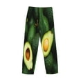 thumbnail image 5 of Balery Men'S Fresh Avocados Pants,Sleepwear Pants,Pajama Pants,Pj Bottoms Drawstring And Pockets-Medium, 5 of 9