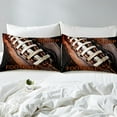 thumbnail image 3 of Erosebridal American Football City Duvet Cover Twin, Retro Soccer Comforter Cover Twin, Rugby Player Decor, Reversible, 3 of 7