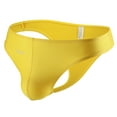 thumbnail image 5 of 2025 Clearance! 50% Off Clear! asdoklhq Plus Size Swimsuit Clearance Under $10,Men's Underwear Swim Trunks Low-rise Solid Smooth Men's Brief Swimming Briefs, 5 of 9