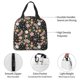 thumbnail image 4 of Disketp Floral Insects Bolsa Térmica para Almuerzo para Hombre y Mujer, Ideal para Trabajo, Senderismo y Picnic, 4 of 8