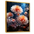 thumbnail image 2 of Designart "Subaquatic Floral Coral I" Coastal Coral Under Water Floater Framed Wall Art Prints, 2 of 5