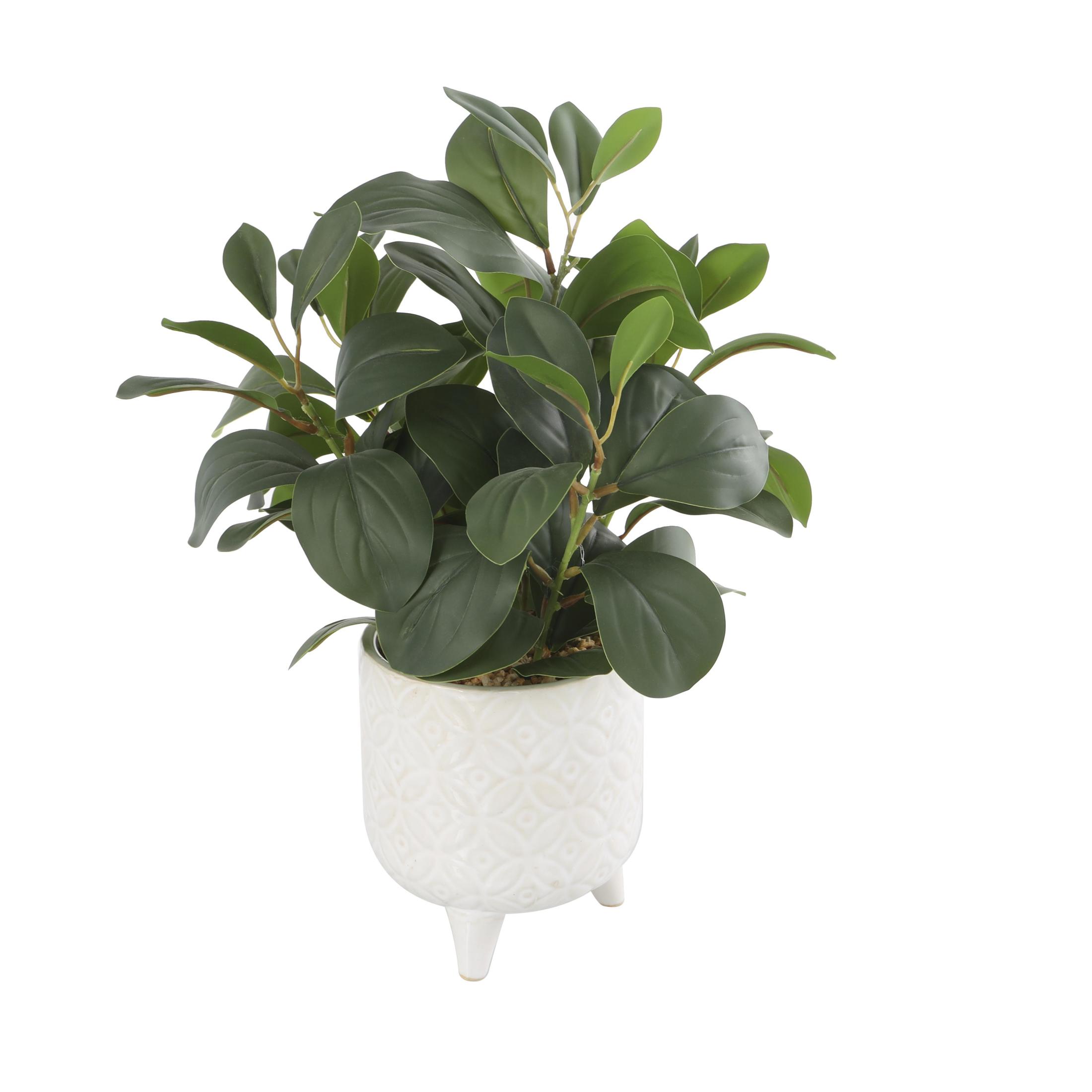 DecMode 14" Artificial Hosta Plant