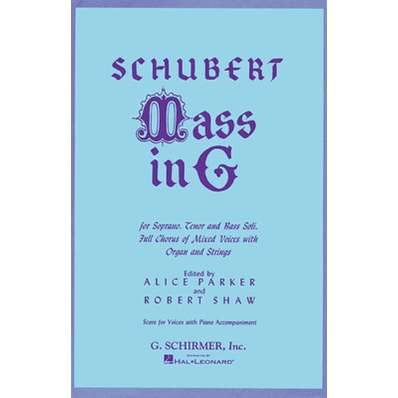 Pre-Owned Mass in G: Satb (Paperback) 0793554829 9780793554829